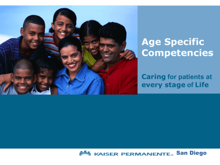 Age specific competency quiz answers