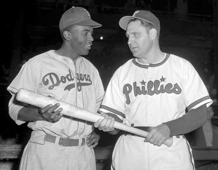 Jackie robinson ben chapman picture