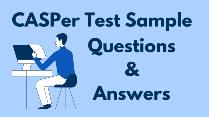 Casper sample questions and answers