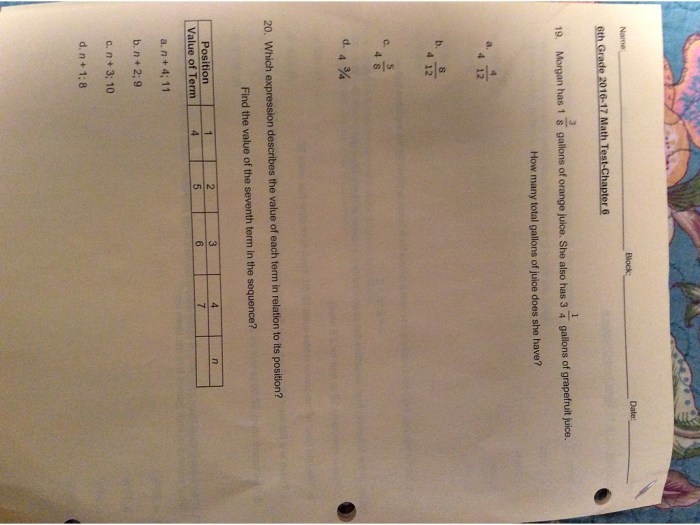 Chapter 11 mid chapter test