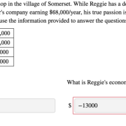 Reggie cheese owns operates shop has solved answer degree somerset mechanical engineering village questions transcribed problem text been show