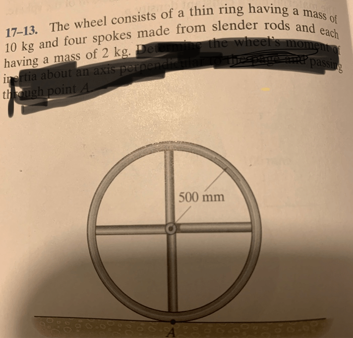 Wheel energy kinetic physics rotational rotating spoked