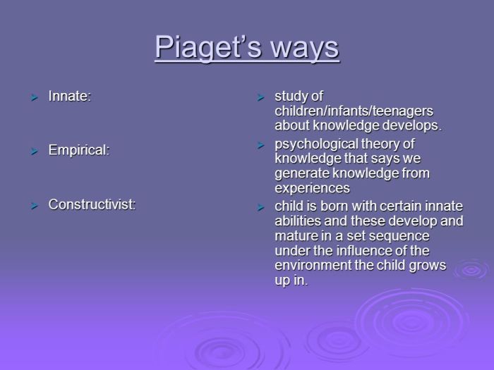 Infants are born with domain-specific innate knowledge systems according to