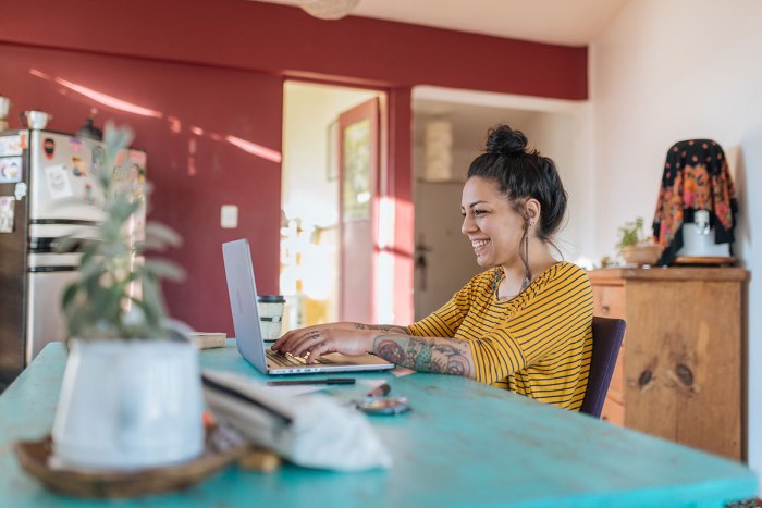 Your coworker was teleworking when the agency